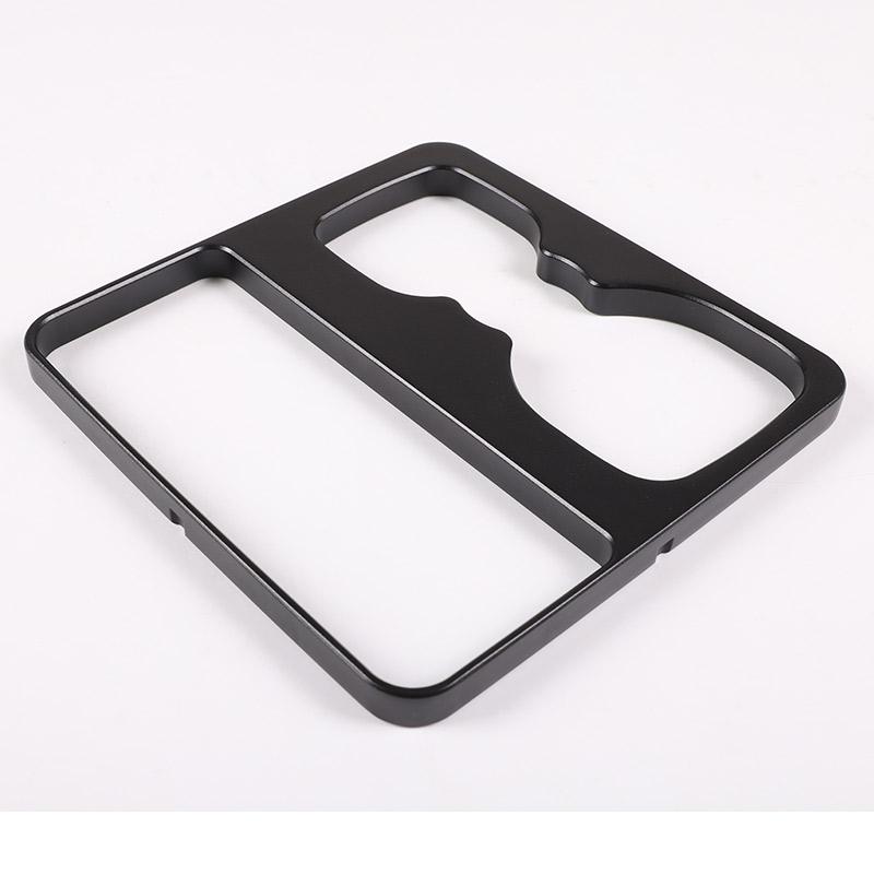 Aluminum For Land Rover Defender 90 110 130 2020-2026 Car Center Control Panel Water Cup Holder Heightened Pad Car Accessories