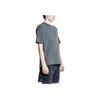 Carhartt WIP T-shirt da uomo a tinta unita, vestibilità larga, spalle cadenti, manica corta, girocollo, top grigi I03466089GD
