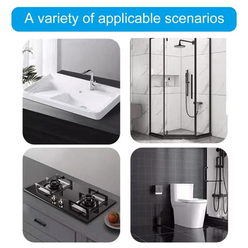 9 in 1 Silikon Fugenkratzer Werkzeug Verbesserter Silikon Dichtungsmasse Werkzeugsatz Müheloses Abdichten mit glättender Finger Finisher Spitze