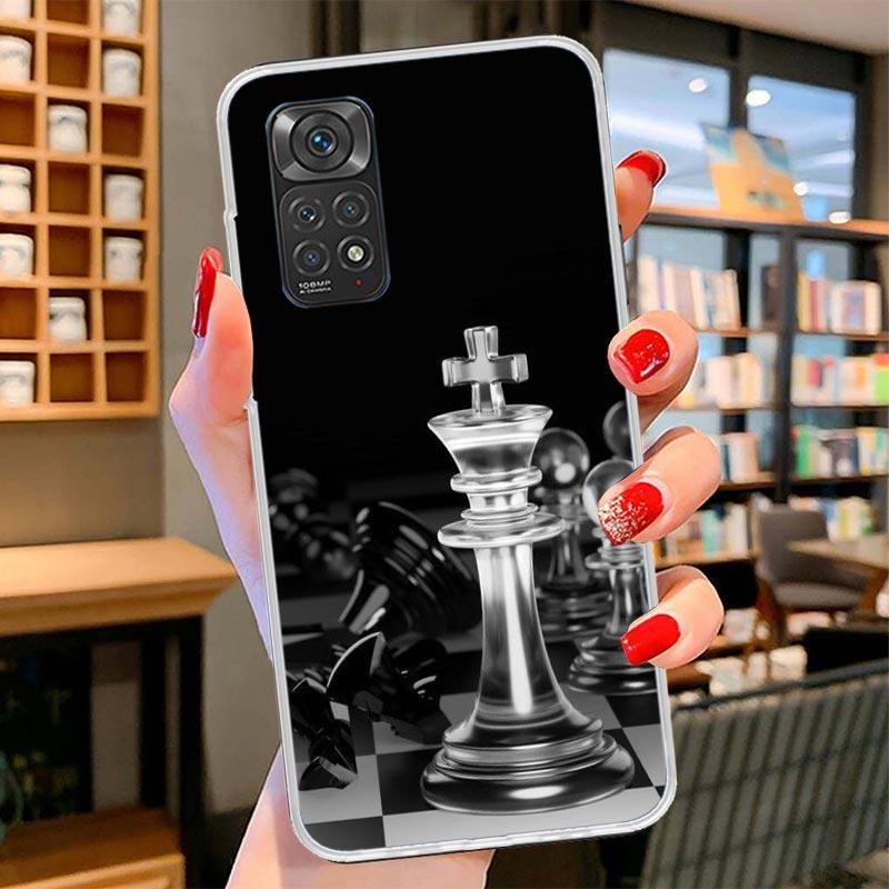 Competitive Chess Game Cover Phone Case For Xiaomi Redmi Note 15 14 13 12 11 10 Pro Plus 14S 12S 11S 11T 11E 10S Soft Fundas She