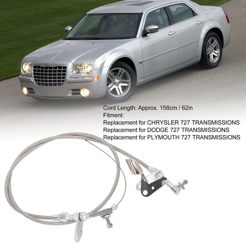Kickdown Cable Kickdown Cable Stainless Steel 158cm Length Throttle Wire Replacement for  727 TRANSMISSIONS