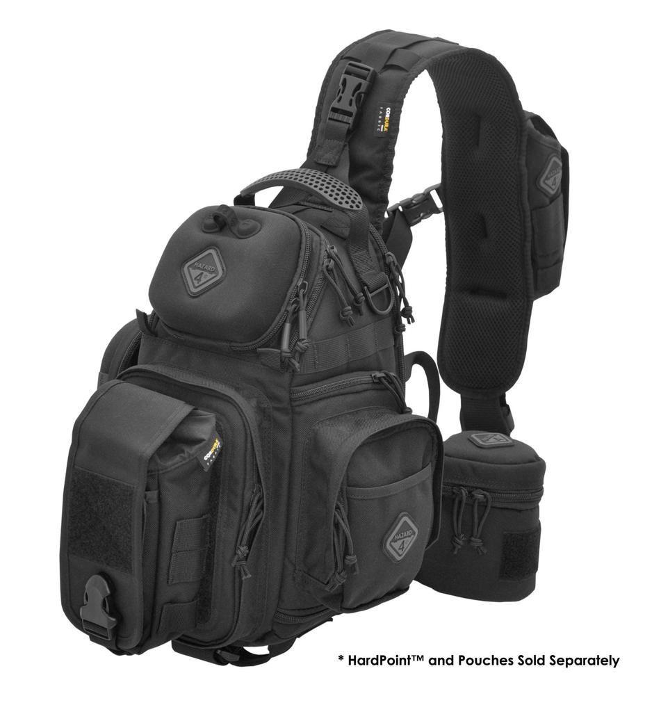 HAZARD4 Freelance Photo and Drone Tactical for DSLR Cameras - Sling-Pack (Black) FTO-FLC-BLK