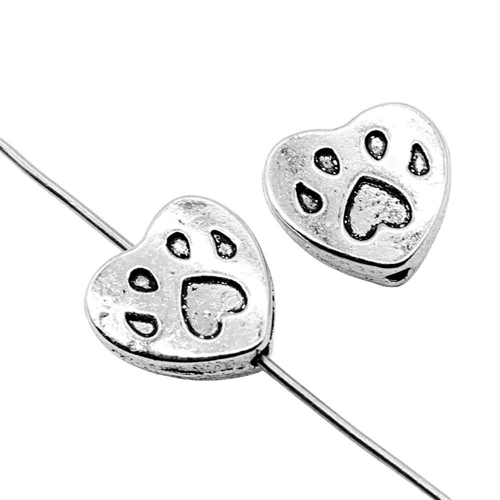 Small Hole Spacer Beads Minimalist Animal Charms For Pet Jewelry Components