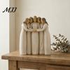 Thoughtful Gifts for Sisters Sisterhood Wooden Figurine, Handcrafted Friendship Sculpture Living Room Fine Carved Statuettes Bedroom Tabletop