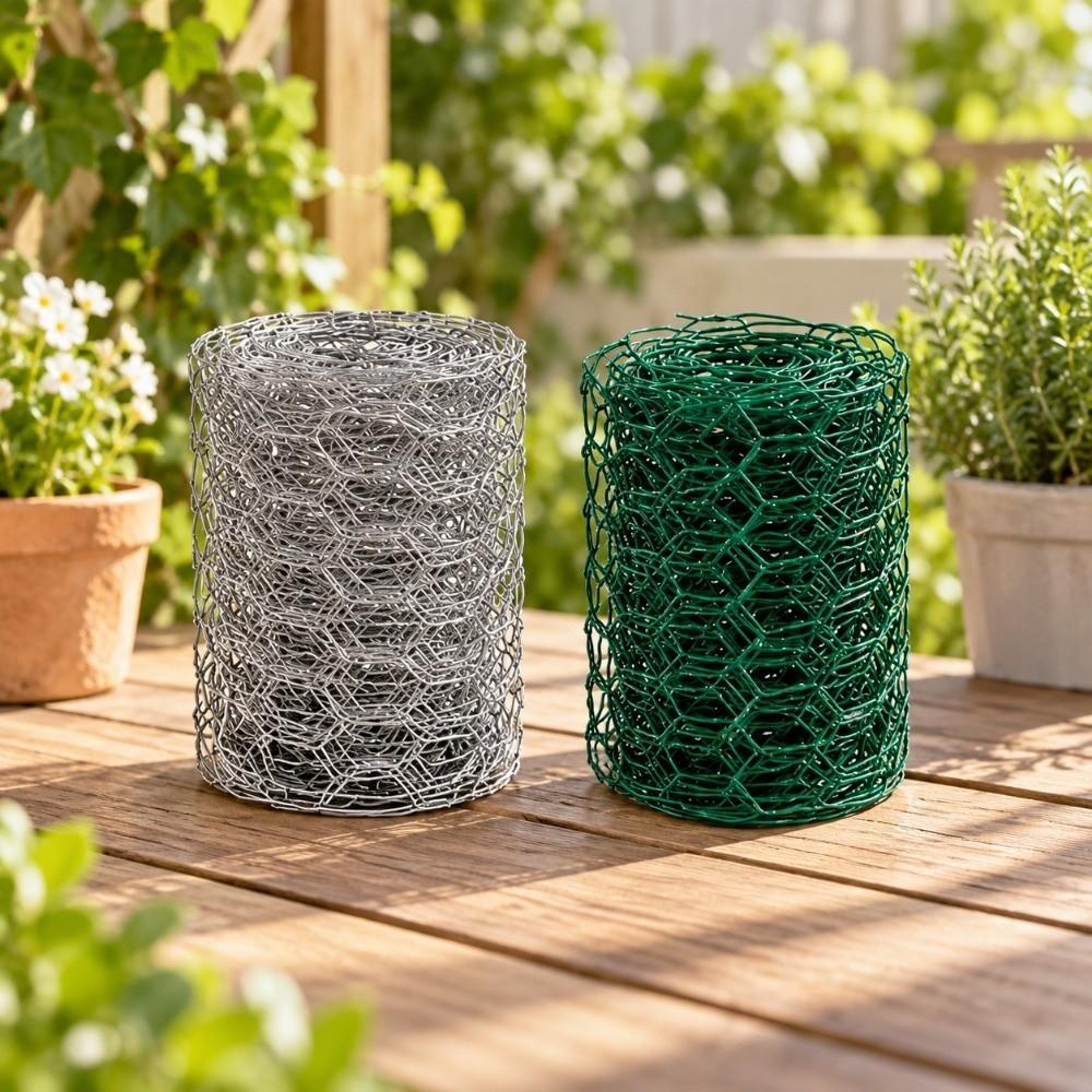 Flexible Hexagonal Wire Mesh Flower Support Craft Netting Flower Arranging