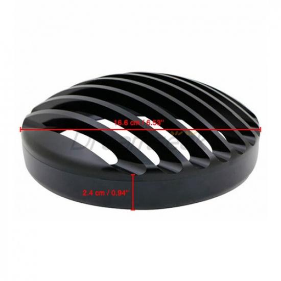 Black Headlight Cover for Triumph Bobber Black 2018+ Front Headlight Grill Cover