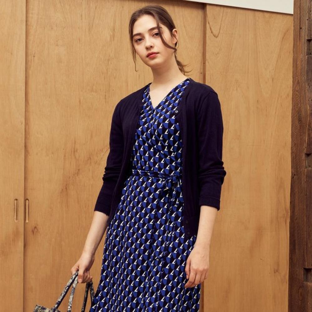 Creora Leoni Midi Wrap Dress Ldm03dj01