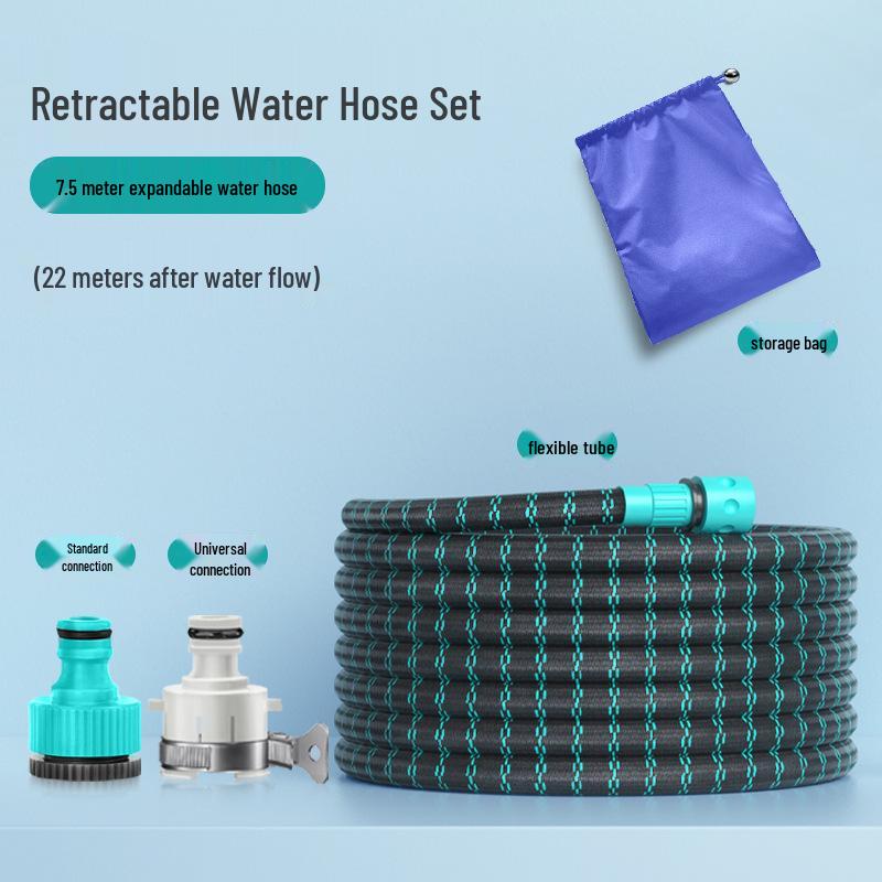 High-Pressure Water Gun: Garden Sprinkler & Floor Cleaner with Telescopic Hose