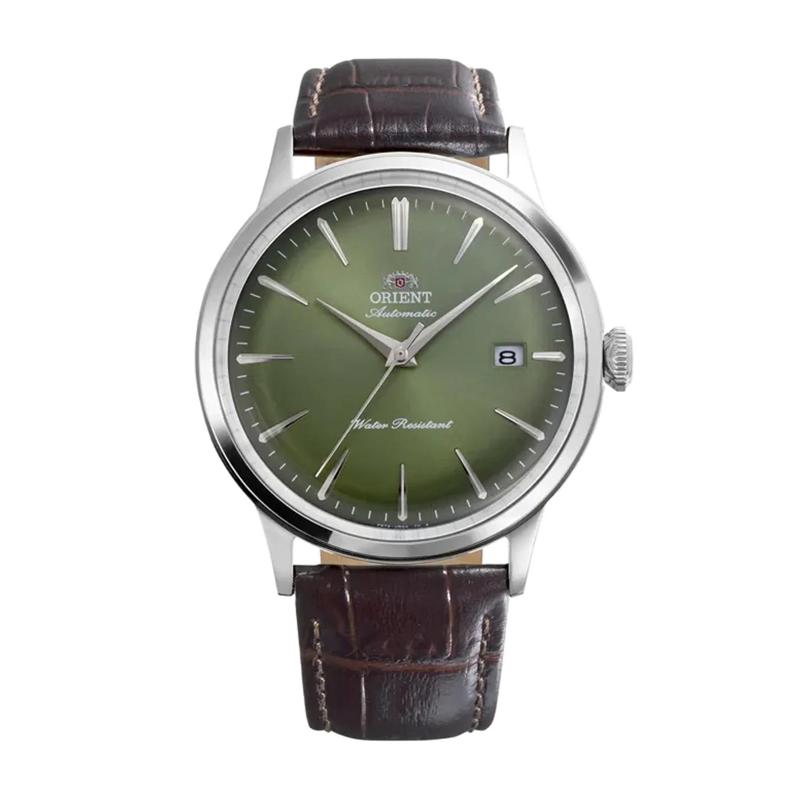 Мужские часы ORIENT Classic Automatic Bambino 40,5 мм RA-AC0029E зелёный