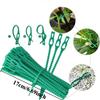 30/50pcs 17cm Adjustable Plant Ties, Reusable Flexible for Vines Tomatoes Trees, Gentle On Stems, Garden Support Straps