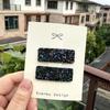 Korean Sparkle Water Drop Hair Clip for Girls - Gentle, No Damage to Hair