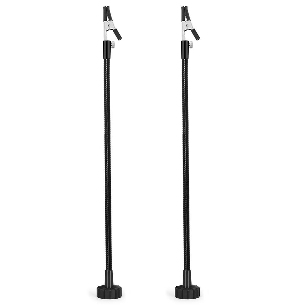 2/4Pcs Magnetic Flexible Gooseneck Metal with Alligators Clips for Helping Hands Third Hand Tool Automobile Electronics