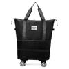 TS JYL laptop bag,Foldable Wheel Travel Bag Multi-Function Storage Expanded Luggage Bag