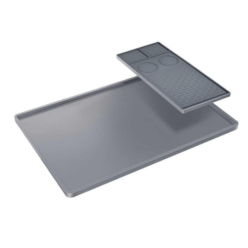 Multifunctional Coffee Machine Draining Mat & Protective Pad for Kitchen or Bar