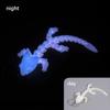 Adorable Multi Jointed Keyrings Creative 3D Printed Gecko Figurine Keychain Unique Backpack Decoration Accessories Gifts