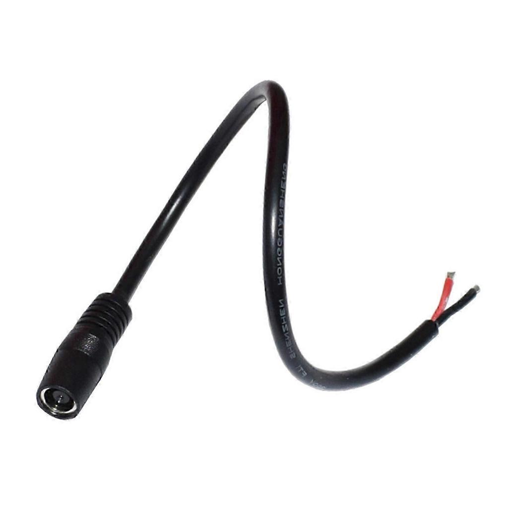DC7909 Power Cable Female To Bare Wire Open End Adapter Cord 16AWG for Solar Panel Outdoor Power Supply 30cm Length