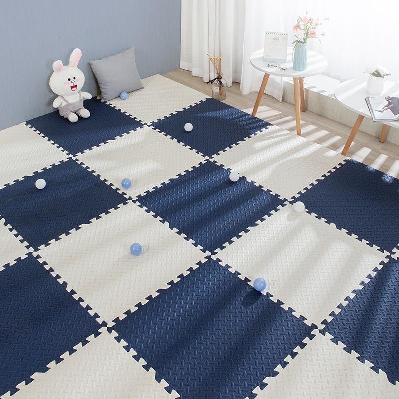 30X30cm 1/2.5cm Thick Interlock Puzzle Mat Children Activity Carpet Soft Non Slip Foam Floor Living Room Play Area 4/8 PCS