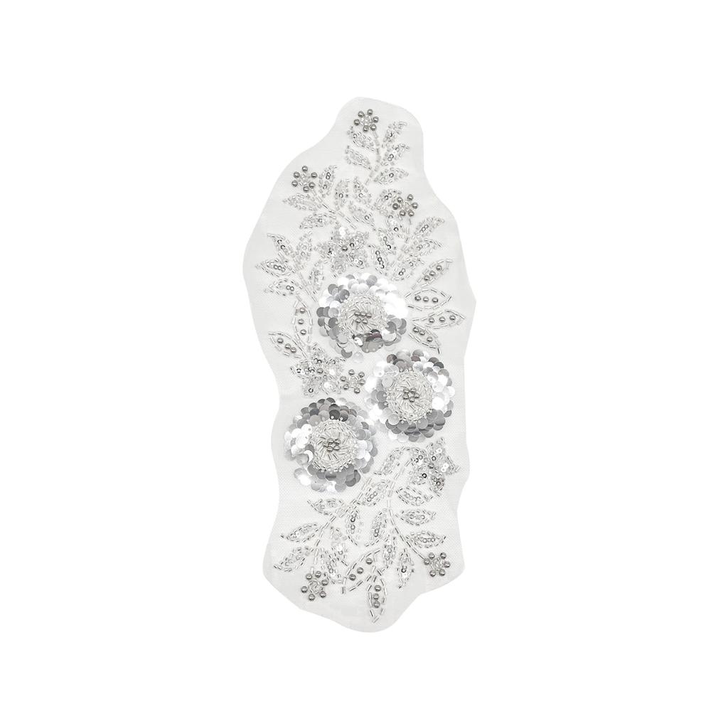 Multi-Color Mesh Bead Sequined Flower Cloth Sticker Decorative Diy Dress Performance Clothes Accessories Accessories