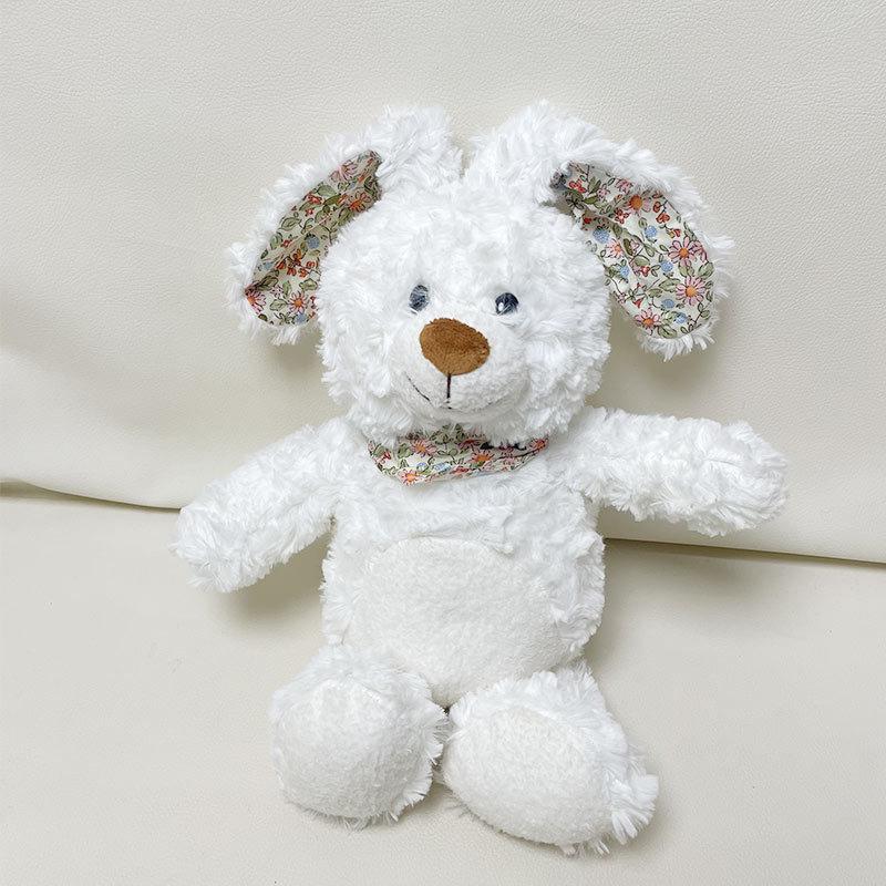 

New curly rabbit plush toy doll lying on the ears bunny doll wedding sprinkle Total Length 30cm