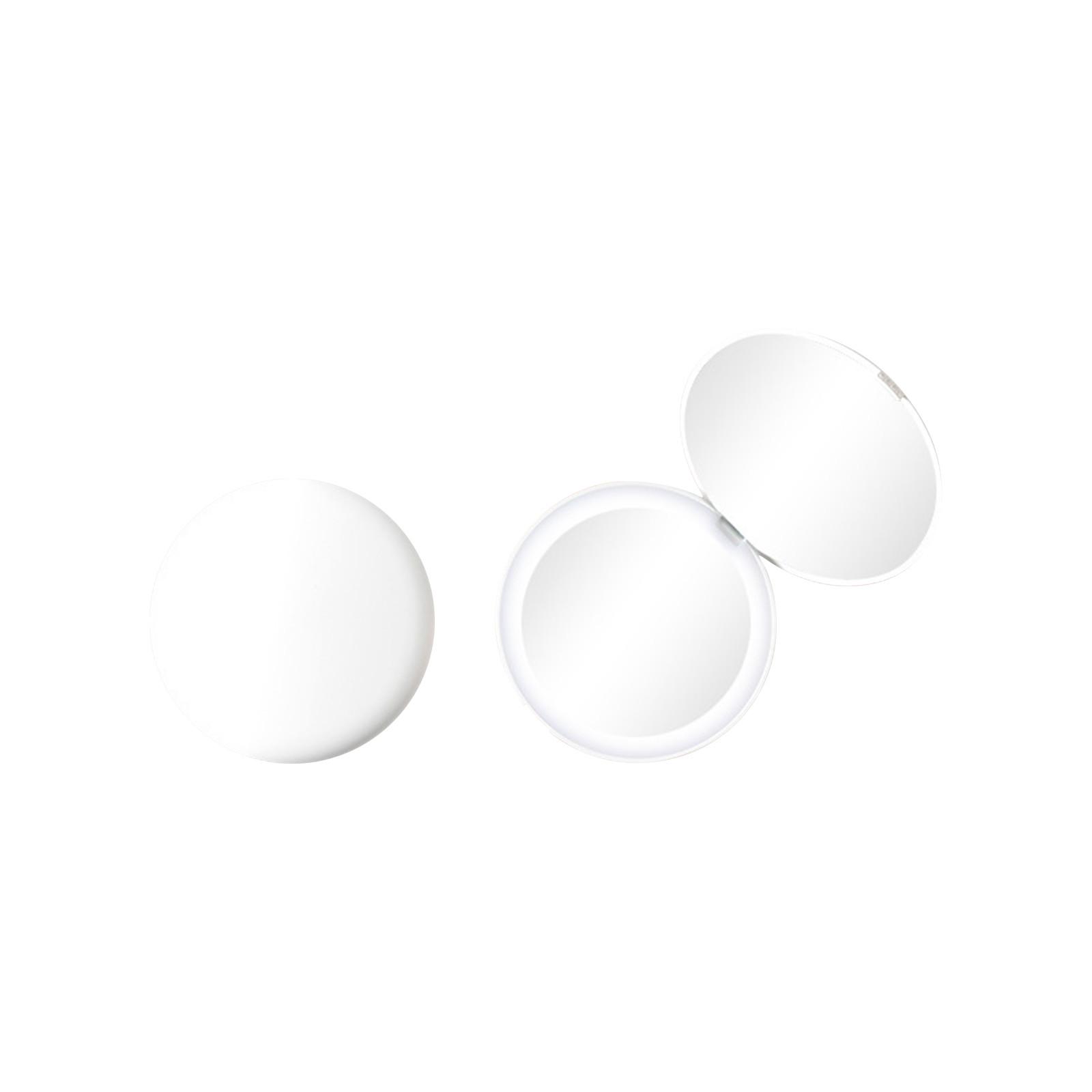 Светодиодное зеркало для макияжа Портативное складное зеркало Ночной клуб - Свет Увеличительное Подарок С лампой Зеркало красоты принцессы