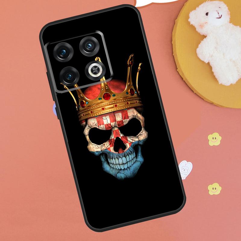 Croatia Flag Case For OnePlus 13R 12R 10R 13T 15 13 12 11 10T 8T Nord CE 4 3 2 Lite N20 N30 Nord 5 Funda