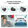 3 In 1 Backup  Reversing Camera Parktronic Car Video Parking Sensor Kit Radar Visible Display 4.3in/5in Monitor System  Alarm