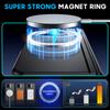 For Google Pixel 10 Pro Fold with Magnetic Power [Hidden Kickstand][Screen Protector][Hinge Protection] Slim Shockproof Protective Phone Case-Black