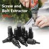 10 Piece Damaged Screw Extractor Set Easy Out Stripped Screw Remover For Rust Damaged Studs Bolt Remover Out