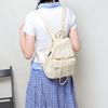 Polka Dot Small Backpack, Korean Leopard Print Schoolbag, Small Backpack Casually