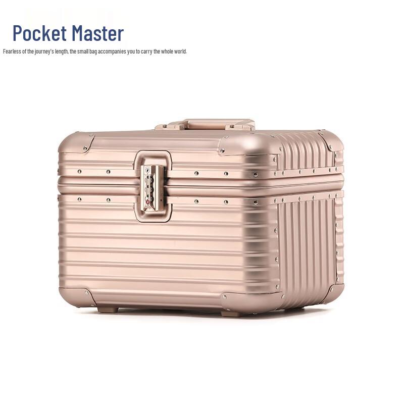 Douxiaozhu All-Aluminum Alloy TSA Carry-on Luggage 12 Inch Carry-on