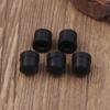 5Pcs Black Trombone Upholstered Slide Bow Rubber End Covers Bumpers For Trombone Brass Instrument Repair Accessories