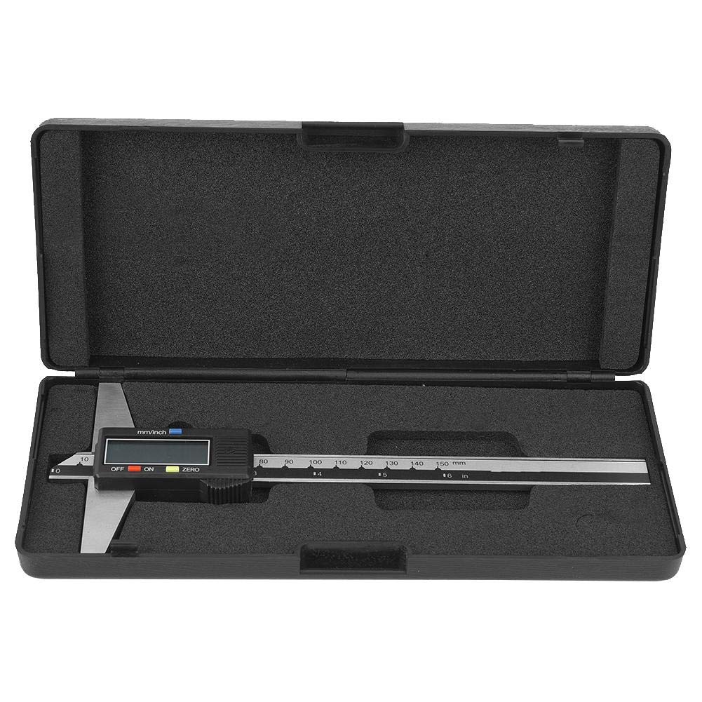 Mxtech Vernier Caliper Gauge Vernier Measuring Tool 0-150mm Stainless Steel Vernier Caliper, 0.01mm Digital Depth Gauge, High Precision for Daily Use