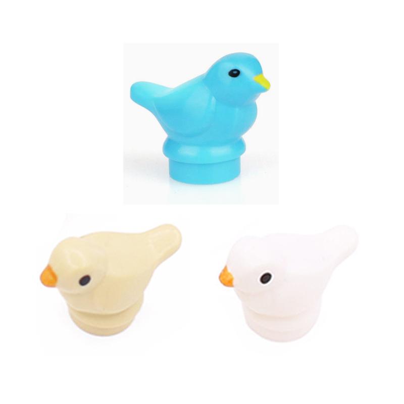 MOC Tier Szene Bausteine Katzen Hunde Schafe Schweine Hühner Adler Papageien Delfin Zoo Rahmen Zubehör DIY Spielzeug Steine T14