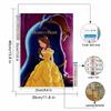 5D Diy Diamond Painting Beauty and The Beast Full Drill Rhinestones Mosaic Embroidery Handmade Products Home Decor Gift