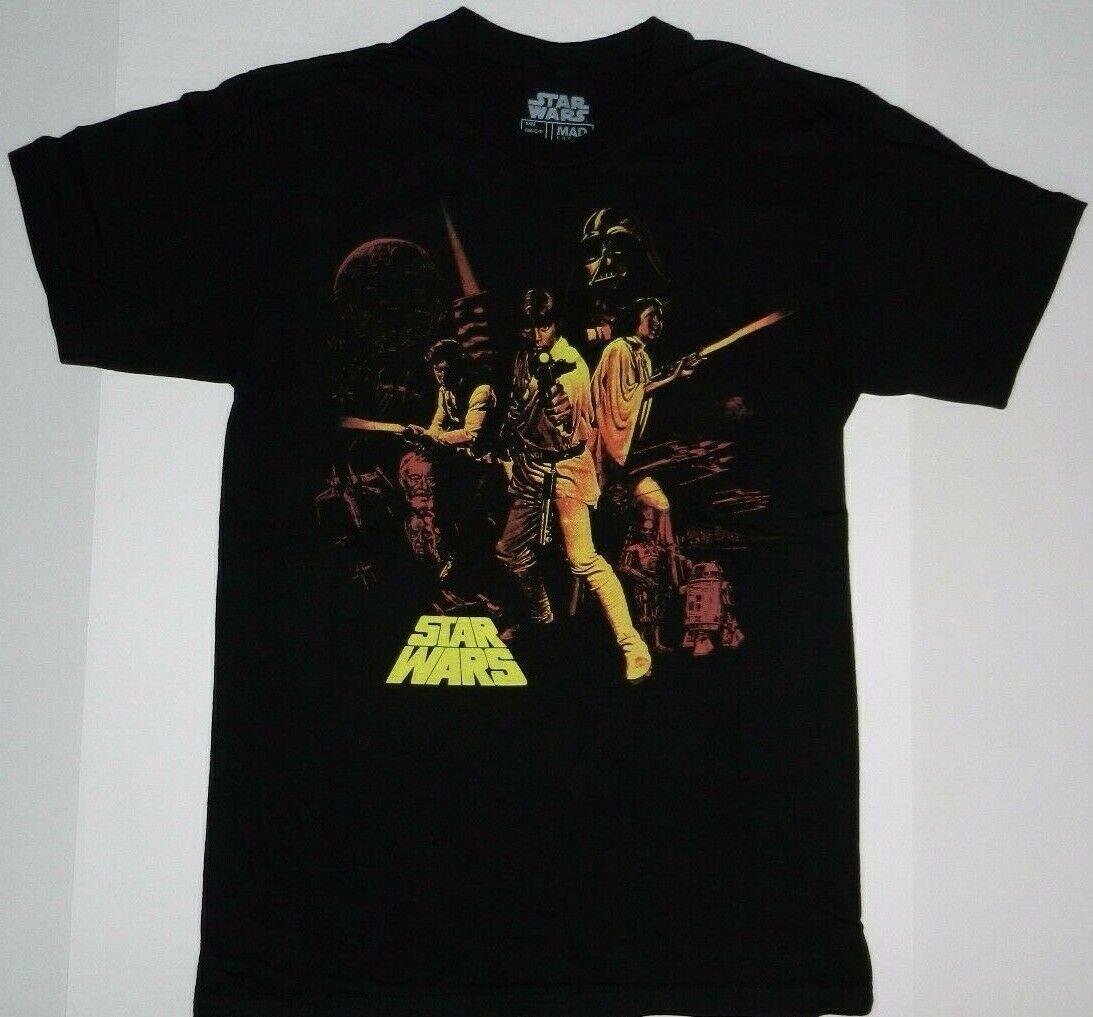 26 Star Wars Vintage Movie Poster T-Shirt New Unisex T-Shirt M