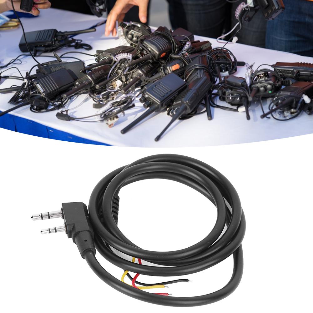 U94 PTT Replace Cable Two Way Radio DIY K Head Replacement Cable Accessories