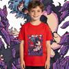 My Hero Academia Tomura Anime Print Cotton T Shirt Kids Boys Girls Casual Summer Top