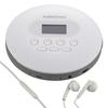 Ohm AudioComm Portable CD Stereo Earphones with Remote Battery USB Power Supply English Language Eiken TOEIC Preparation Ohm Electric (OHM) Player,