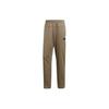 Originals Fashion Sweatpants Solid Color Logo Elastic Waist Straight Leg Knitted Sports Pants Men Bottoms Khaki GD9318
