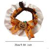 Decorative Collar for Pets Featuring Pumpkin Design Halloween
