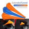 2-In-1 Refueling Funnel With Strainer Can Spout For Oil Water Fuel Petrol Diesel Gasoline For Auto Car Motorcycle Bike Truck Atv
