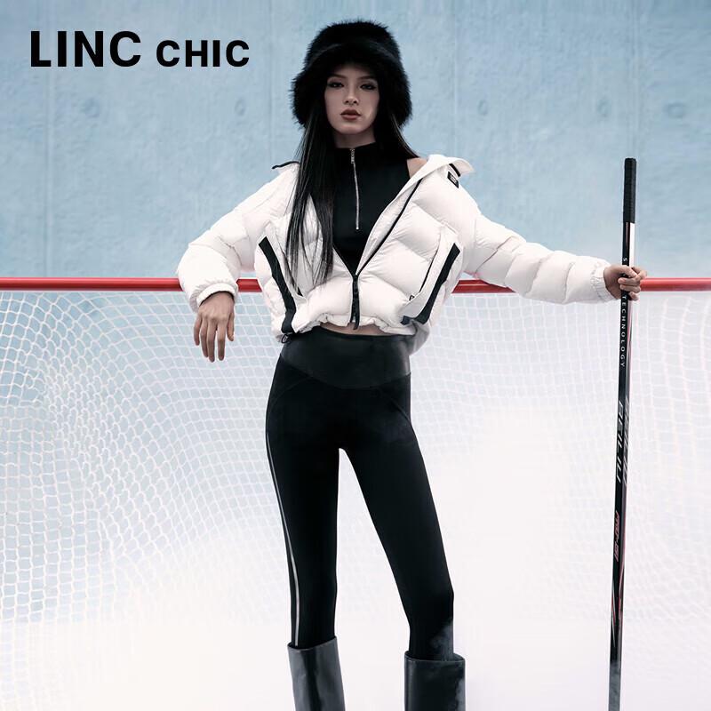 Jinyujie Damen 2024 H/W Ultraleichte Kurze Entendaunenjacke