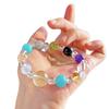 Retro High Quality Natural White Crystal Tianhe Stone Amethyst Lemon Yellow Duobao Bracelet Bracelet.