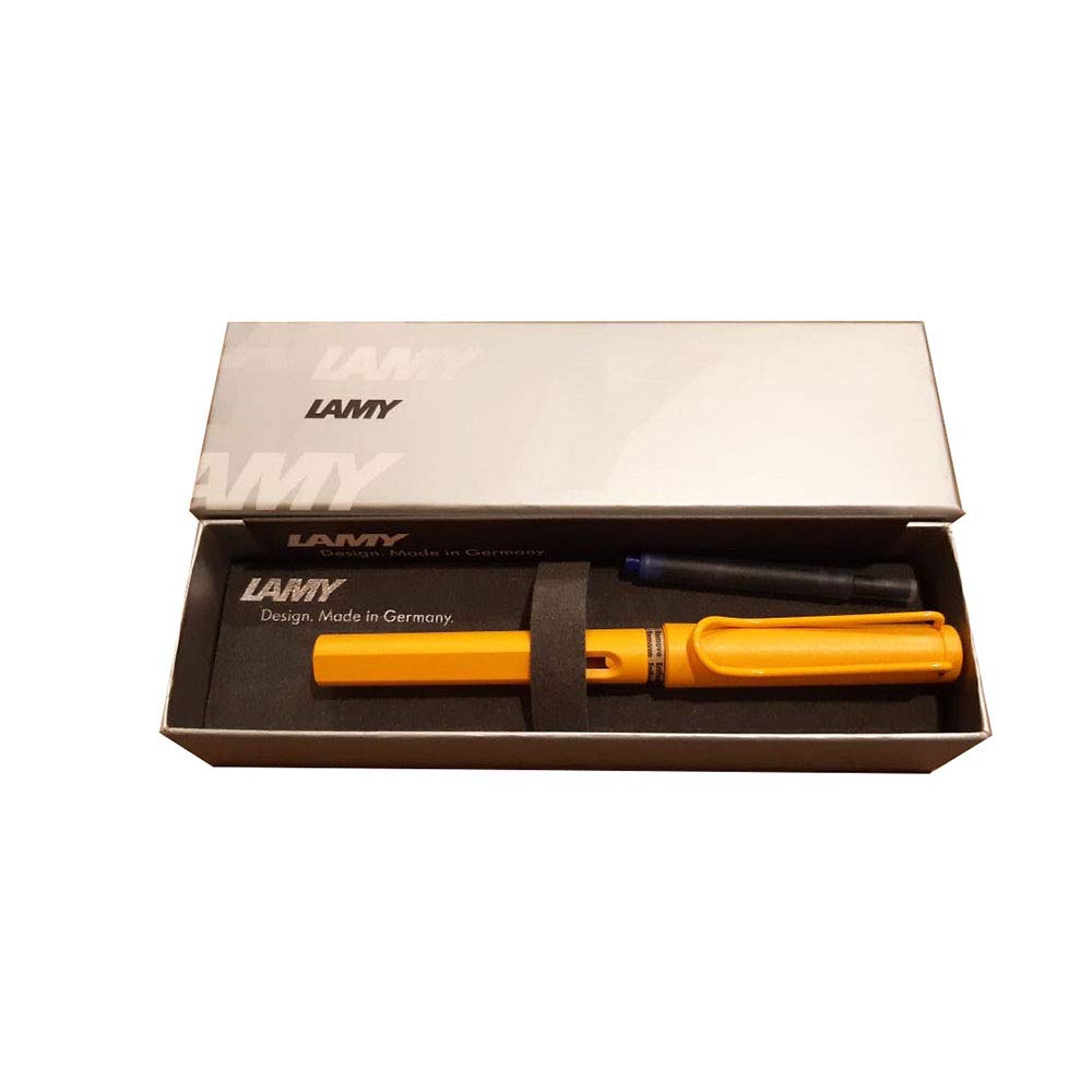 Lamy Safari Candy Mango Fountain Pen Fine Nib (Limited Edition) - (F)