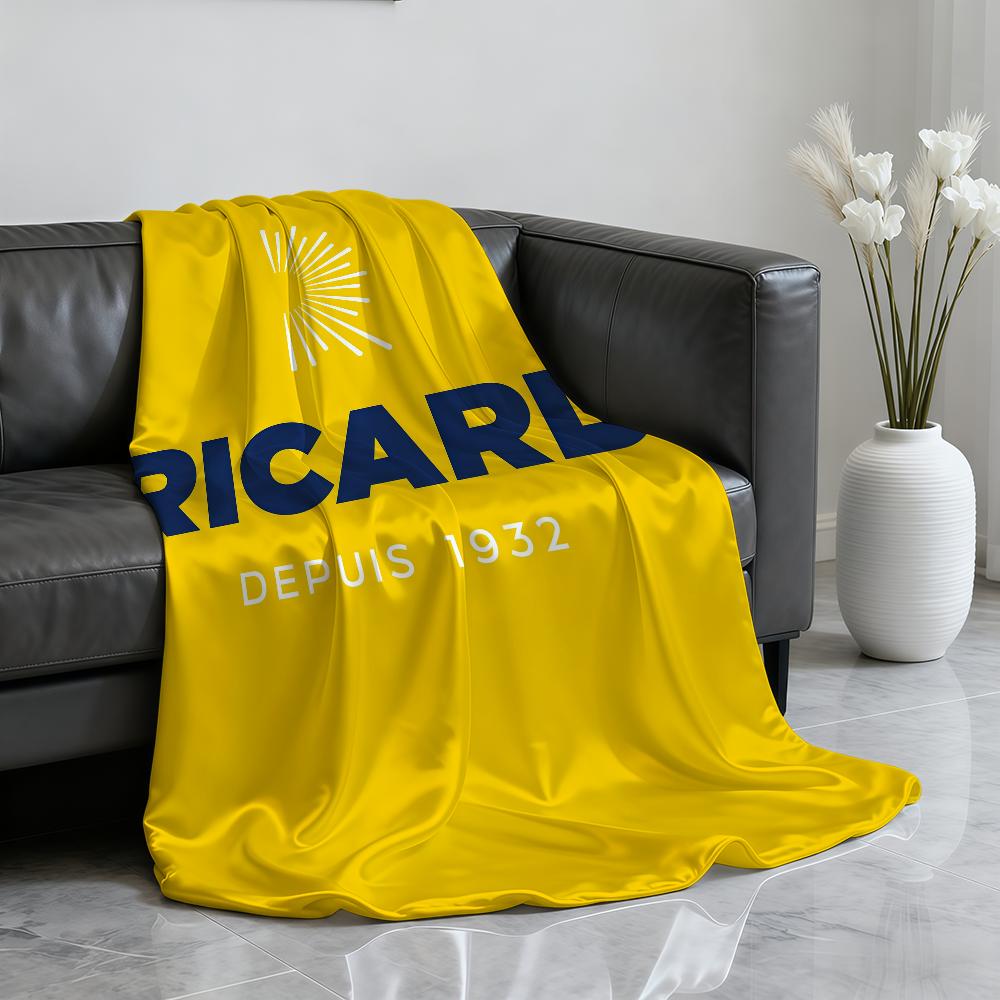 Energetic Interesting R Ricard S Blanket Soft Throw Blanket for Home Bedroom Bed Sofa Picnic Travel Office RestCover BlanketGift