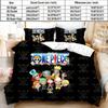 One Anime Piece Bedding Set Juvenile Monkey Dluffy Quilt And Pillowcase