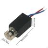 5x 0408 Micro Vibration Motor with Eccentric Wheel Replacement Part Multipurpose Hollow Cup Coreless