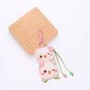 Fluffy Rabbit Stuffed Plush Keyring Collection Stuffed Animal Pendant  Children Girl