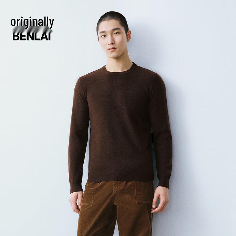 Benlai Men s Round Neck Knit Sweater S