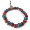 Les Trésors De Lily [N1043] - Designer Bracelet 'Minéralia' Brown Blue